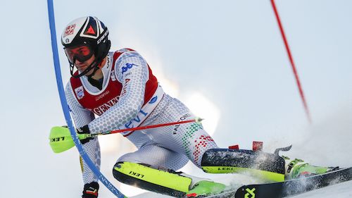 Norwegian double in the men's giant European Cup in Funesd len. Azzurri out of the top ten