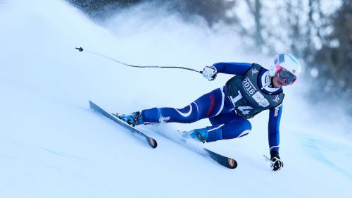 Kajsa Vickhoff Lie oro nella discesa femminile che chiude i Mondiali juniores di Davos