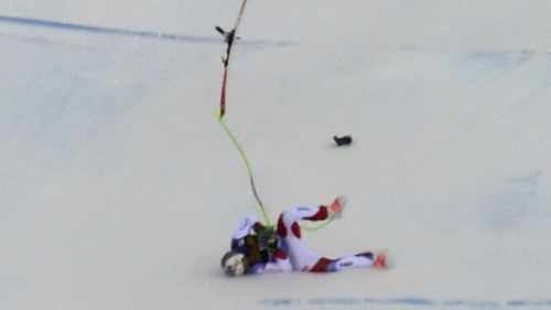 Also fracture of four ribs and head injury for Marc Gisin