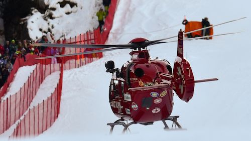 Fracture of the pelvis for Marc Gisin