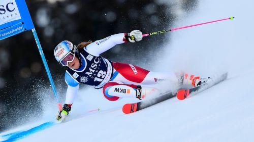 Melanie Meillard starts again: "The knee responds well, I could do it for Solden"