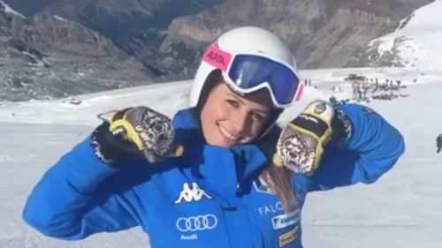 Nadia fanchini è tornata sugli sci
