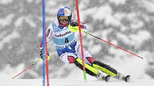 Slalom heats valid for the men's combination of Wengen LIVE! Starting list and blue in the race