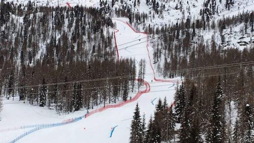 The heat ruins the work of the Fassa Ski Team: canceled the descents of the European Cup at Passo San Pellegrino