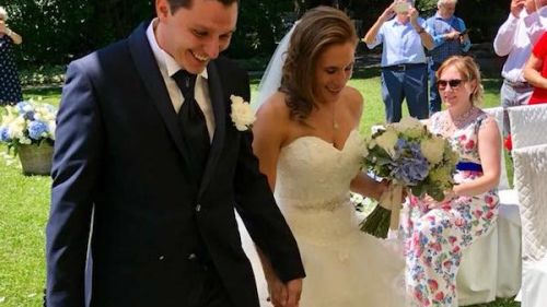 Sabrina Fanchini gets married
