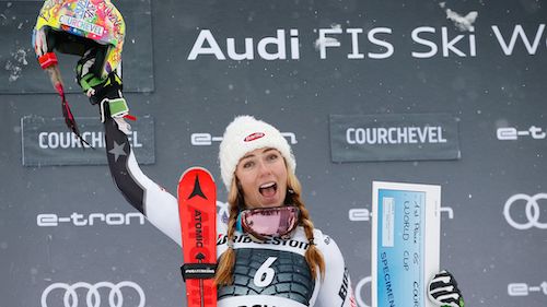 Courchevel women's slalom, the first round LIVE! Starting list and blue in the race