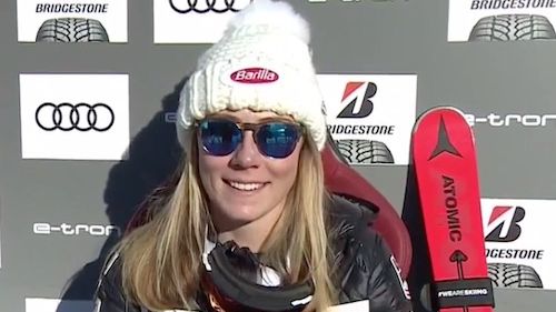 There is none: Mikaela Shiffrin triumphs in the super-G in St. Moritz