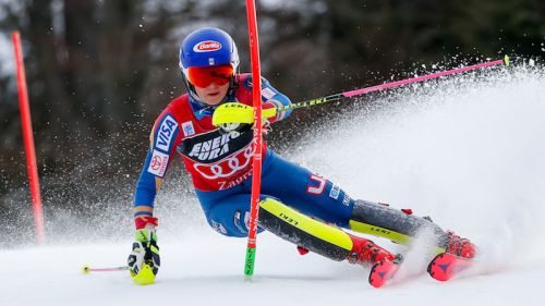 Mikaela Shiffrin impietosa nella prima manche dello slalom di Zagabria