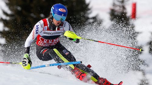 Courchevel women's slalom, second round LIVE!