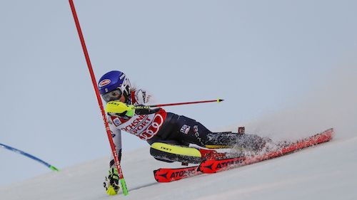 Mikaela Shiffrin triumphs in Levi's slalom