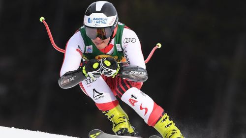 Ramona Siebenhofer in front of the first round of Val Gardena, third Nicol Delago