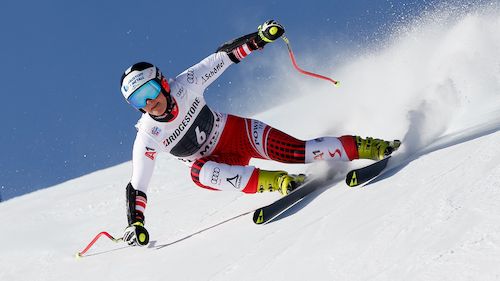 Ramona Siebenhofer is the fastest in the last test of Val Gardena