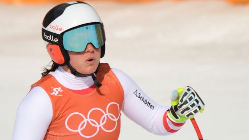 Ramona Siebenhofer the fastest (with a jump of the goal) in the last test of the Olympic descent