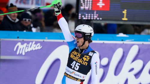 Sandro Simonet wins the inaugural slalom of the European Cup 2018-2019 in Levi