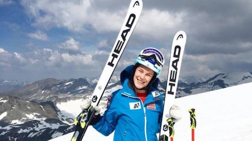 Carmen Thalmann also came back on the skis