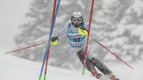 Six blue for the men's combination of Wengen