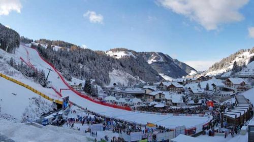 Official blue C teams of alpine skiing