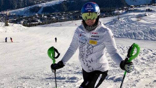 Veronika Zuzulová è già tornata sugli sci!