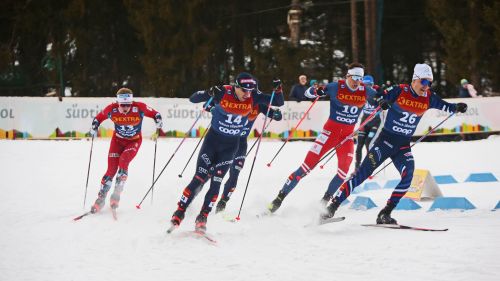 Chanavat fa paura nelle qualifcazioni della sprint TL di Davos, ma Pellegrino c'è. Tra le donne miglior tempo per Sundling