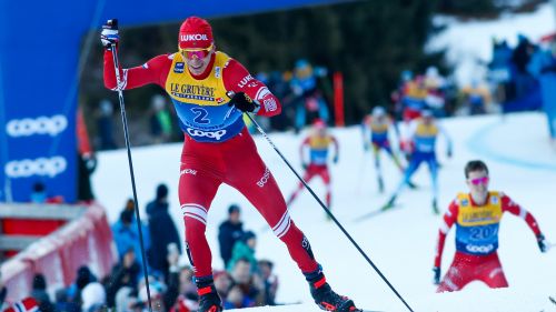 Doppietta russa nell'inseguimento della Val Mustair: vince Bolshunov davanti a Maltsev