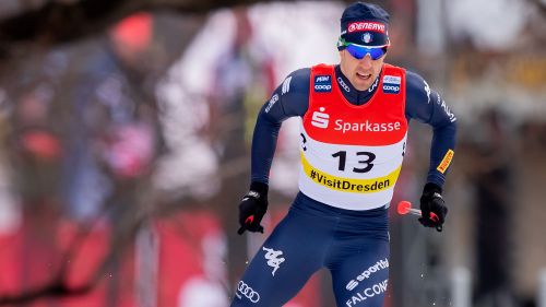 La squadra azzurra maschile di fondo impegnata negli allenamenti tra Ramsau e Val Senales