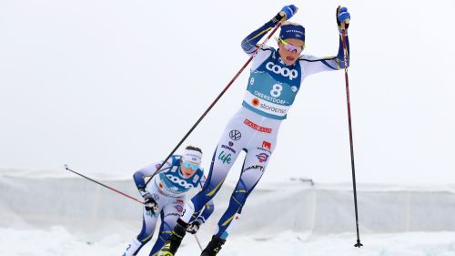 Frida Karlsson queen of Oberstodrf: the Swede also triumphs in the skating pursuit. The blue ones are bad