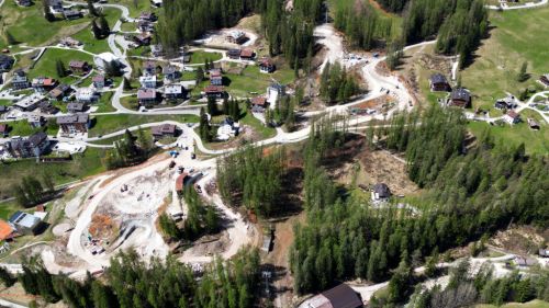 Proseguono i lavori allo 'Sliding Center' di Cortina: entro fine maggio saranno pronti i 15 metri del budello olimpico