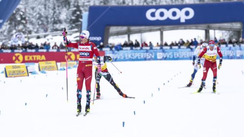 Klaebo takes his revenge on Pellegrino at the end of a fantastic sprint: the TL sprint of Val Mustair is his!