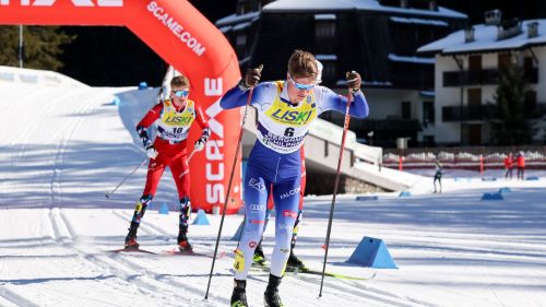 Norvegia ancora d'oro a Schilpario con Andreassen ed Heggen nella mass start TC jr. L'Italia esulta per l'argento di Matli