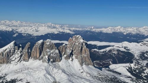 Val di Fiemme: Tour de Ski e Marcialonga...visti dall'alto!