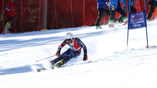 Silver Tobias Kastlunger in the male giant in Val di Fassa
