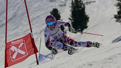 Elisabeth Reisinger also won the second descent of Crans-Montana