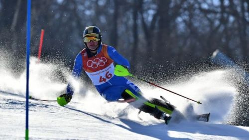 Alex Vinatzer gold in the world slalom in Val di Fassa!