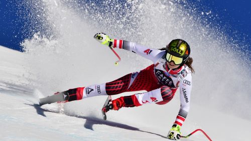 Another tile for female Austria: new knee-pounding for Christina Ager
