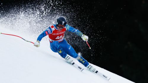 European Cup: encore descent at Sella Nevea and here is Arvidsson. Molteni and Zazzi just outside the top ten