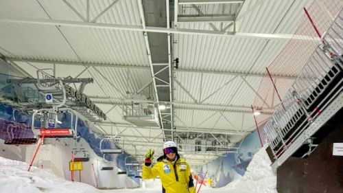 Super McGrath is back on skis: just over 3 months after surgery and the norge phenomenon begins preparation
