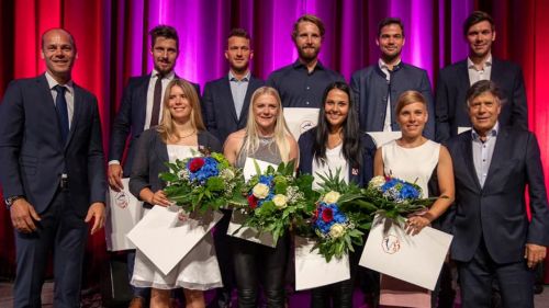 In Vienna the national OSV conference with all the Austrian champions and the greeting to the outgoing Hans Pum