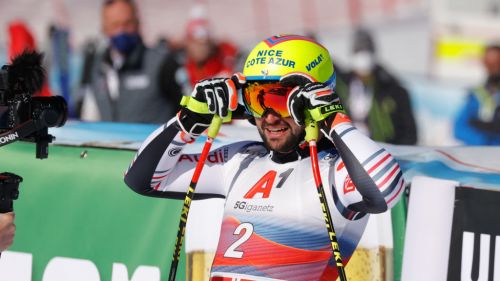 Matthieu Bailet for the second time French downhill champion. Raschner and Sporer in the Austrian slalom