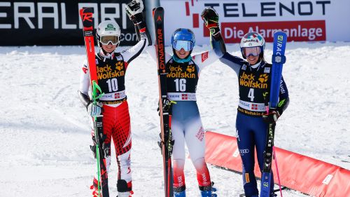 Today Bassino can smile: "I attacked with decision. The two tracks? Little changed ..."