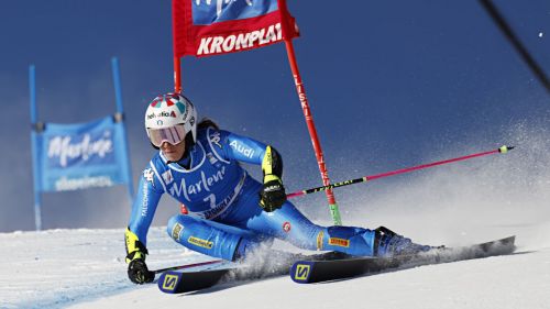 First heat at Kronplatz, Bassino and Brignone in chorus: "We managed too much"
