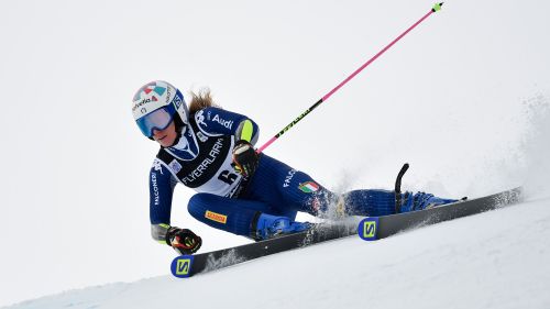 There are Bassino and Brignone chasing super Shiffrin: what a beating in the 1st round of the giant of Lienz