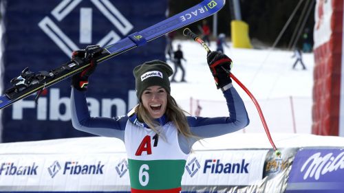 Safety and determination for Marta Bassino: "Starting from the speed, I can still grow"