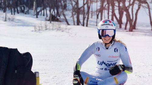 Blue in Soelden, Friday the track skiing before the battle on the Rettenbach