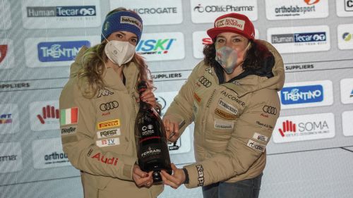 Bassino and Brignone in chorus: "Right to postpone, Thursday we will have a nice and regular race"