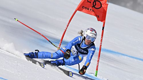 Blue words after the super-g. Brignone: "It's nice to see the green light again". Bassino: "I'll try in slalom"