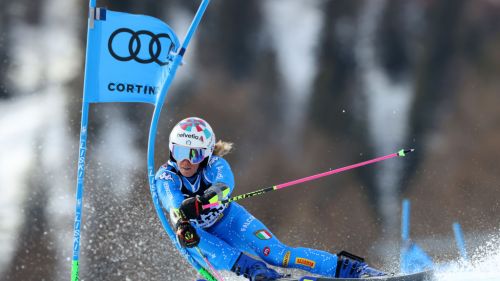 An incredible parallel in Cortina: Marta Bassino is the new world champion