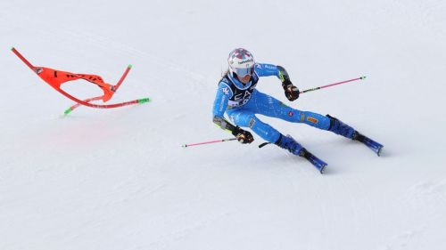 Qualifications of the parallel of Lech / Zuers: Bassino ahead with authority, out of the other blue