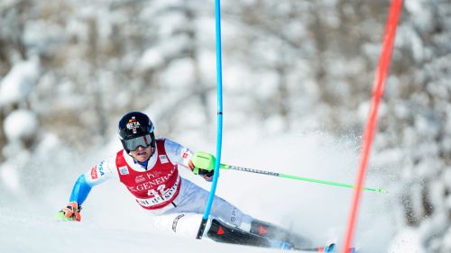 Ben Ritchie also surprises Clément Noel: best time in the 1st heat of the Pozza slalom