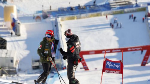 All at the attack of Vlhova in the 2nd round: the giant of Kronplatz is decided, Brignone and Bassino must recover