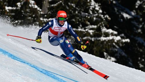 You have to have ... Faith. Brignone is always there in "his" Crans-Montana: "A podium that is worth"